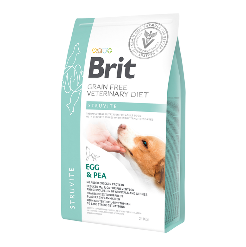 Brit Grain Free Struvite- Egg and Pea Flavor 2 Kg.