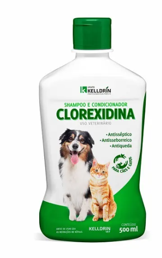 KELLDRIN SHAMPOO/ACONDICIONADOR CLOREXIDINA 500ML     