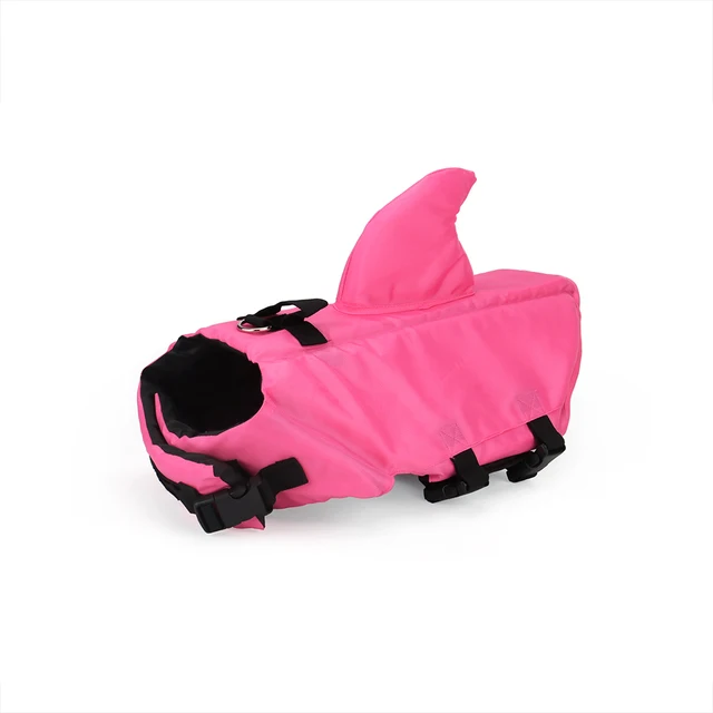 CHALECO SALVAVIDAS PARA PERROS COLOR FUCSIA TALLAS VARIAS