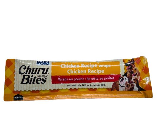 Churu Bites For Dog Chicken Recipe Wraps Chicken Recipe 12 gr