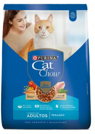 GATARINA PURINA CAT CHOW  ADULTO PESCADO 8KG  