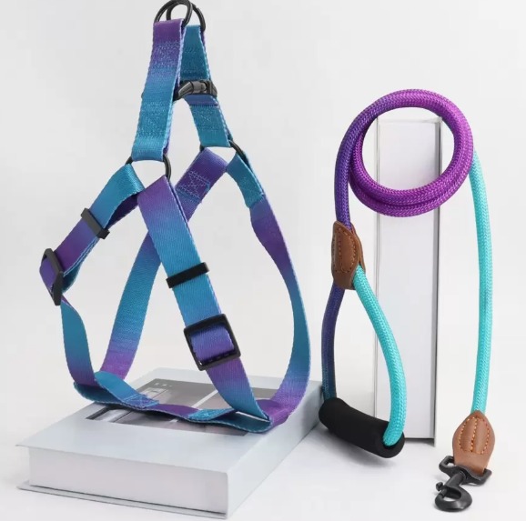 ARNES DE CHALECO PARA MASCOTAS CON CORREA COLORIDA