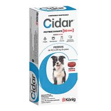 CIDAR PASTILLA ANTIPULGAS Y ANTIGARRAPATAS KONIG - 12.1 A 25 KG