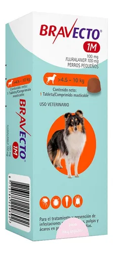 BRAVECTO 1M 4.5-10KG