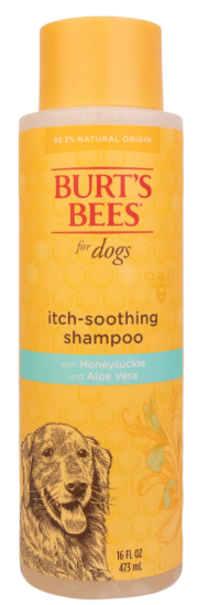 BURTS BEES FOR DOGS ITCH-SOOTHING SHAMPOO WITH HONEYSUCKLE 16 OZ-473ML