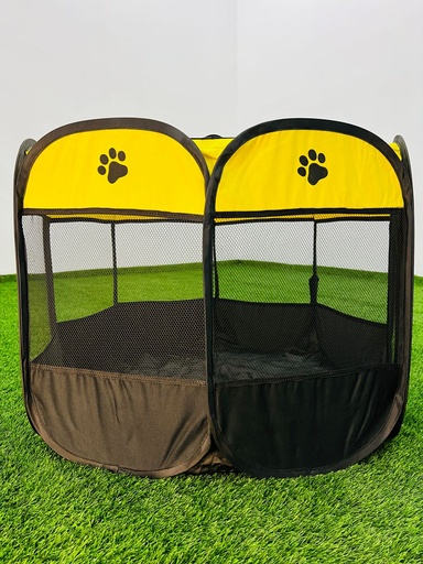 [008] Corral Para Mascotas Talla M 91cm X 91cm X 58cm Colores Variados