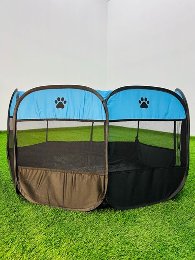 [009] Corral Para Mascotas Talla L 114cm X 114cm X 60cm Colores Variados