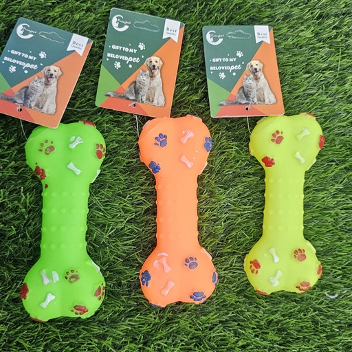 [012] Fancy Pet Hueso De Juguete Chirriante Para Mascotas