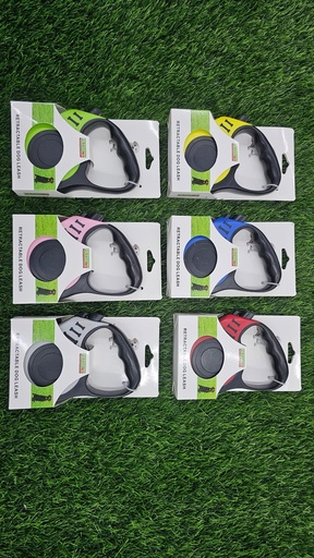 [024] Correa Retractil De 5 Metros Professional Supplies Colores Variados