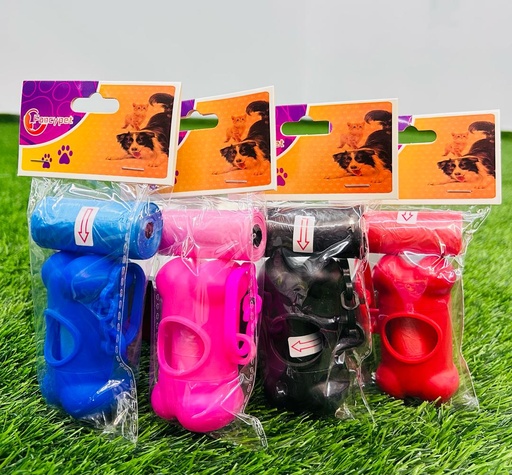 [028] Dispensador De Bolsas Para Heces Mas Un Cambio Colores Variados