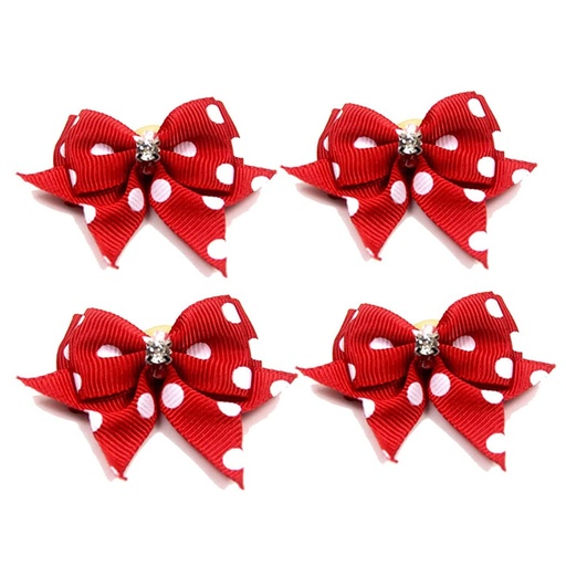 [1029] Lazos Para Perros Pequeño Color Rojos