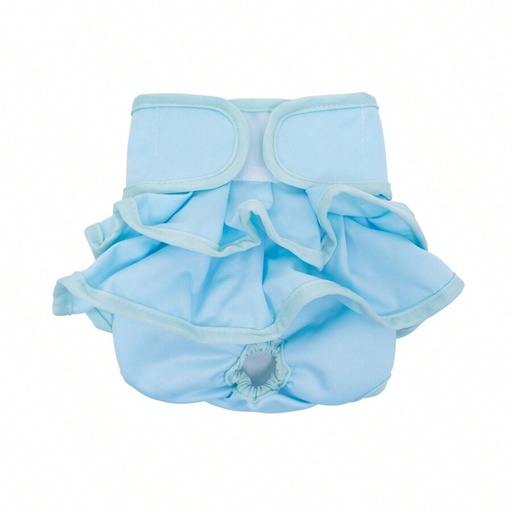 [1047] Pantys Labables Para Perro Con Faralao M Azul