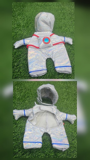 [1072] Disfraz De Astronauta Para Mascotas S