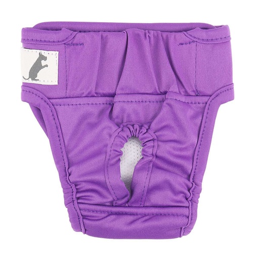 [1138] Pantys Labables Para Perro Con Faralao Xl Purple