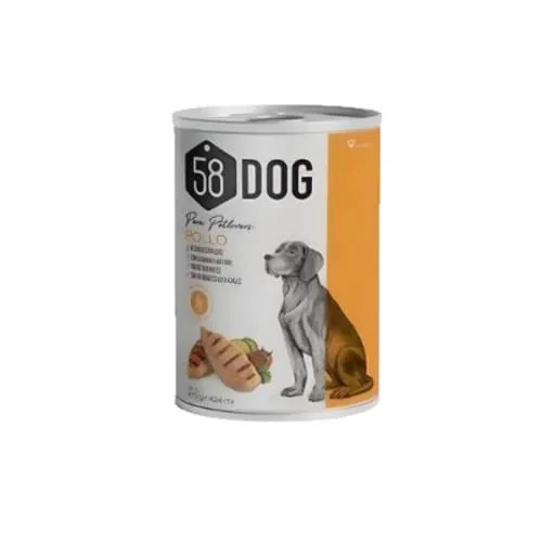 [1176] 58 Dog Comida Para Perros Con Pollo 415g
