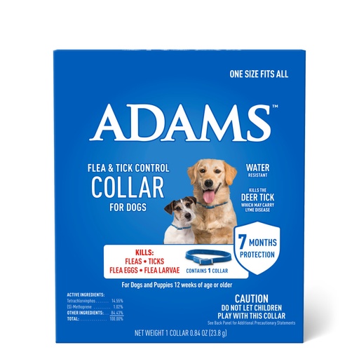 [1195] Adams Plus Flea Y Tick Collar For Dog