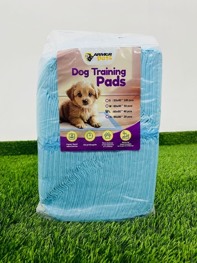 [129] Almohadilla Para Mascotas Armor Pets 60*60 Talla L 40 Pcs