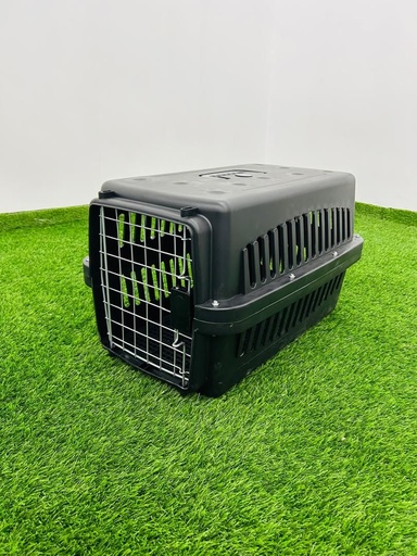 [131] Caja De Viaje Para Mascotas Con Puerta De Hierro Talla S 48cm X 31cm X 31cm Modelo Hh-01s