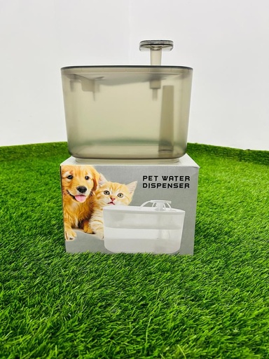 [161] Bebedero Automatico De 2.5 Litros Color Negro Modelo Pet-02