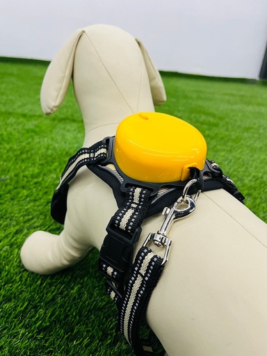 [175] Pechera Ajustable Fancypet Con Correa Retractil Talla S Colores Variados