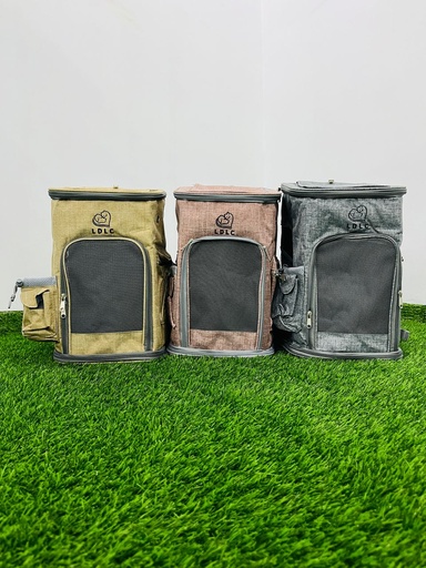 [178] Morral Para El Transporte De Mascotas Con Malla Ldlc Colores Variados