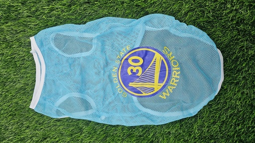 [272] Camisa De Basketball Golden State Warriors Color Azul Claro Talla XXL