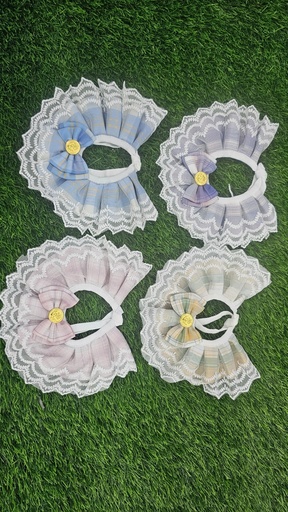 [300] Collar De Camisa Con Lazo Talla XS Colores Variados