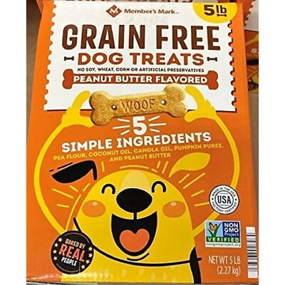 [365] Members Mark Grain Free Golosinas Para Perros 5lbs