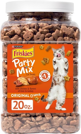 [399] Purina Friskies 20 Oz Galletas Para Gatos 
