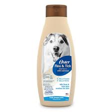 [477] Oster Flea & Tick Fresh Breeze Scent Shampoo Con Avena Para Mascotas 18 Oz