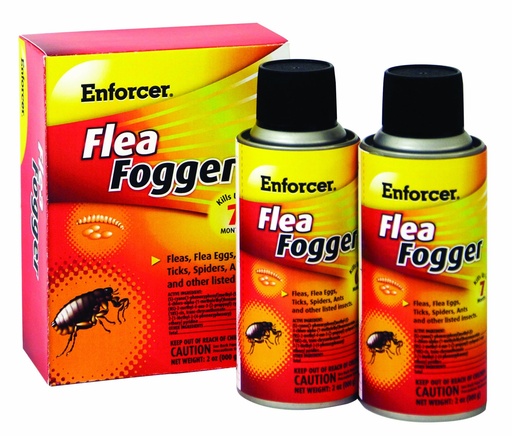 [484] Enforcer Flea Fogger Spray Para Pulgas, Garrapatas Y Otras Plagas