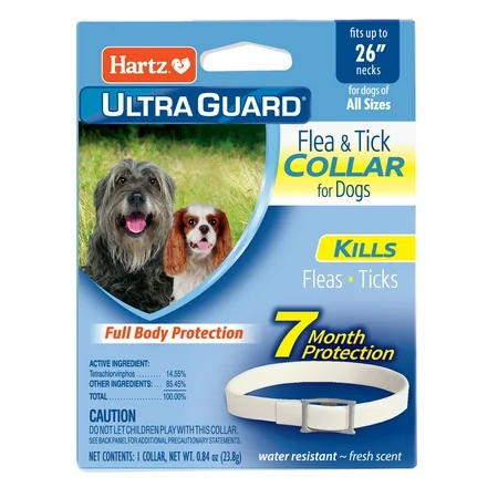 [485] Hartz Ultraguard Collar De Perro Para Pulgas Y Garrapatas