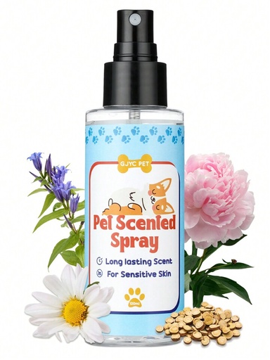 [579] Gjyc Pet Scented Spray Desodorante Para Mascotas De 3.4 Oz / 100 Ml