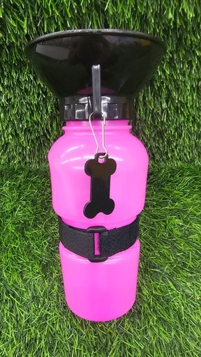 [651] Botella De Agua Con Embudo Para Mascotas