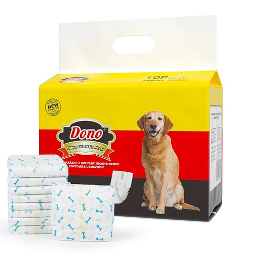 [702] Pañal Dono Para Perros Desechables Talla L