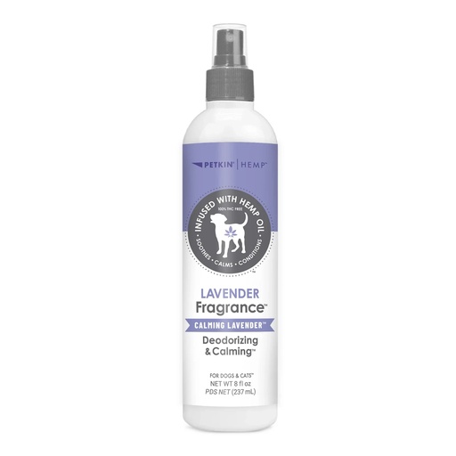 [790] Petkin Spray De Lavanda Y Aceite De Cañamo Para Mascotas 8 Oz / 237 Ml