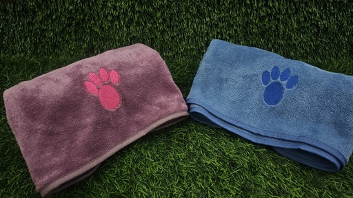 [892] Manta De Felpa Ultra Suave Para Gatos Con Estampado De Huellas