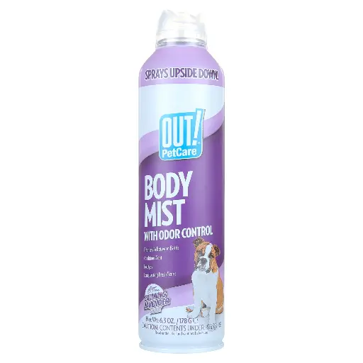 [965] Out Petcare Body Mist Colonia En Spray Control De Olores Lavanda 6.3 Oz / 168g
