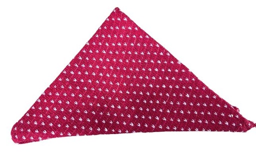 [993] Pañuelo Cuadrado Pequeño Para Mascota Con Patron De Corazones