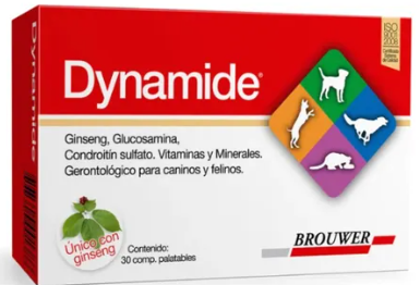 [90832] Quimio Vet Dynamide 30 Comprimidos