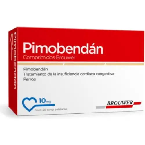 [90834] Quimio Vet Pimobendan 10mg 20 Comprimidos