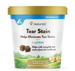 [1245] Naturvet Tear Stain Helps Eliminate Tear Stains 154g