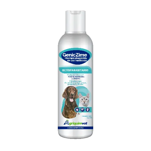 [90816] Agriquimvet Geniczime Shampoo Plaguicida 250ml
