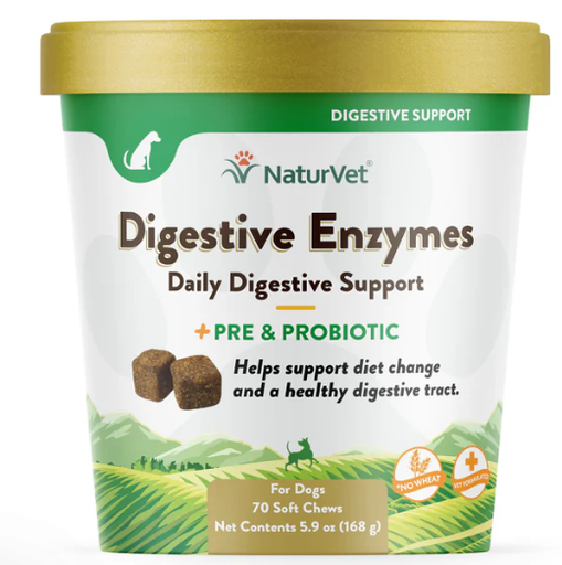 [1254] Naturvet Digestive Enzymes 168gr