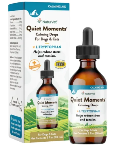 [1263] Naturvet Quiet Moments Calm Drops 60ml