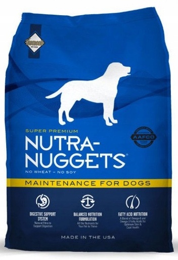 [23885] Nutra Nuggets Alimento Para Perros Adultos Sabor A Pollo, Arroz, Huevo Y Pescado De 15kg