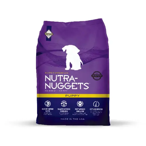 [23889] Nutra Nuggets Alimento Para Perros Cachorros Sabor A Pollo, Arroz Y Pescado De 1kg