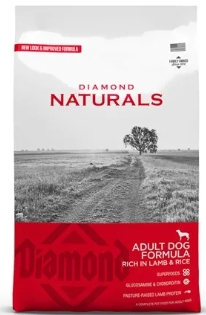 [23903] Diamond Natural Alimento Para Cachorros De Raza Grande  Formula De Cordero Y Arroz 7,5 Kg