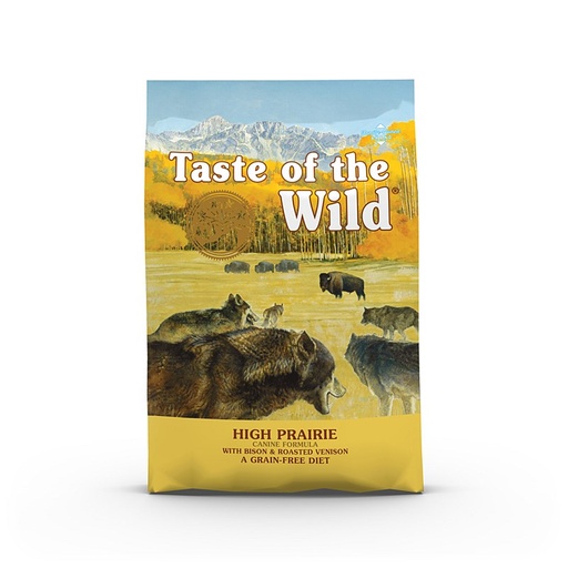 [23895] Taste Of The Wild Alimento Para Perros Adultos High Praire Sabor A Bisonte Y Venado Rostizados 2kg