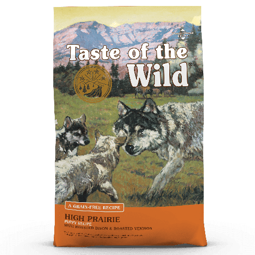 [23896] Taste Of The Wild Alimento Para Perros Cachorros High Praire Sabor A Bisonte Y Venado Rostizados 2kg
